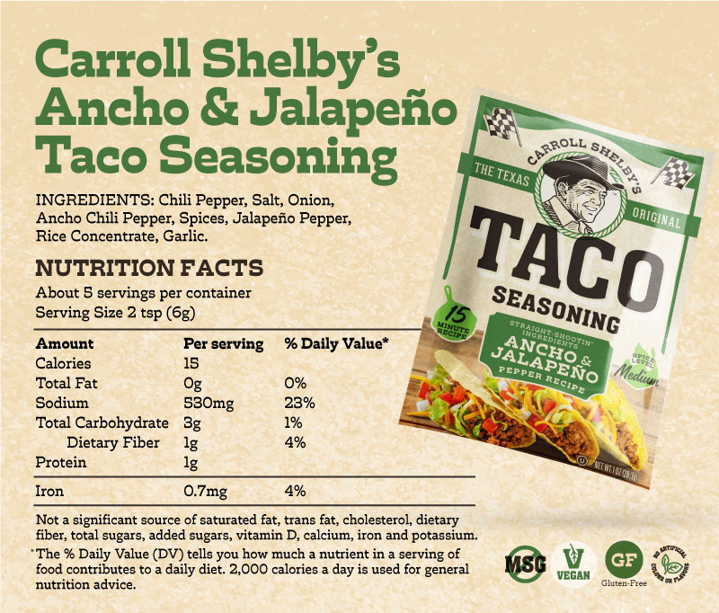 Products Carroll Shelby's Original Texas Brand Chili Kits